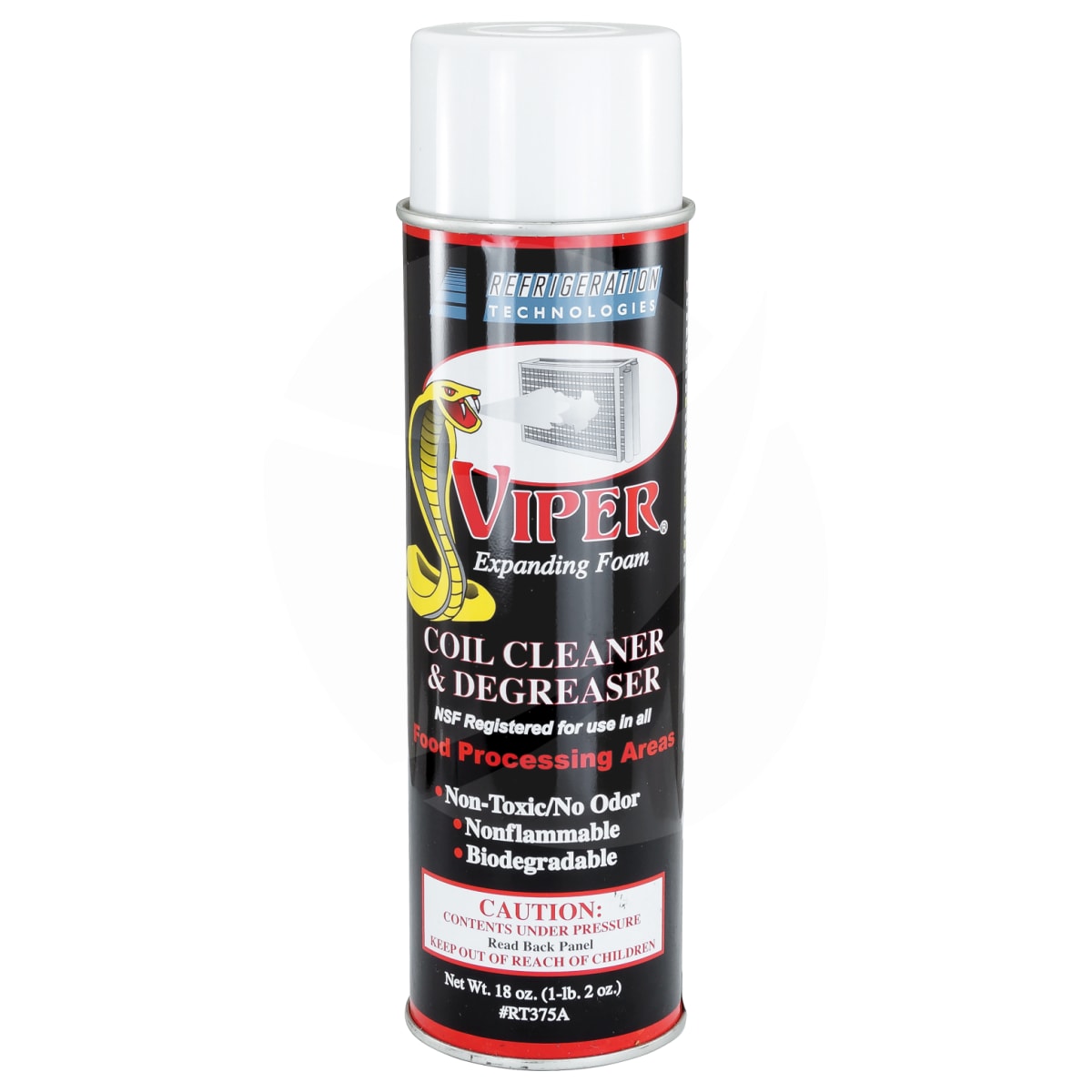 COIL CLEANER, 510G, VIPER FOAMING CLEANSER, AEROSOL CAN